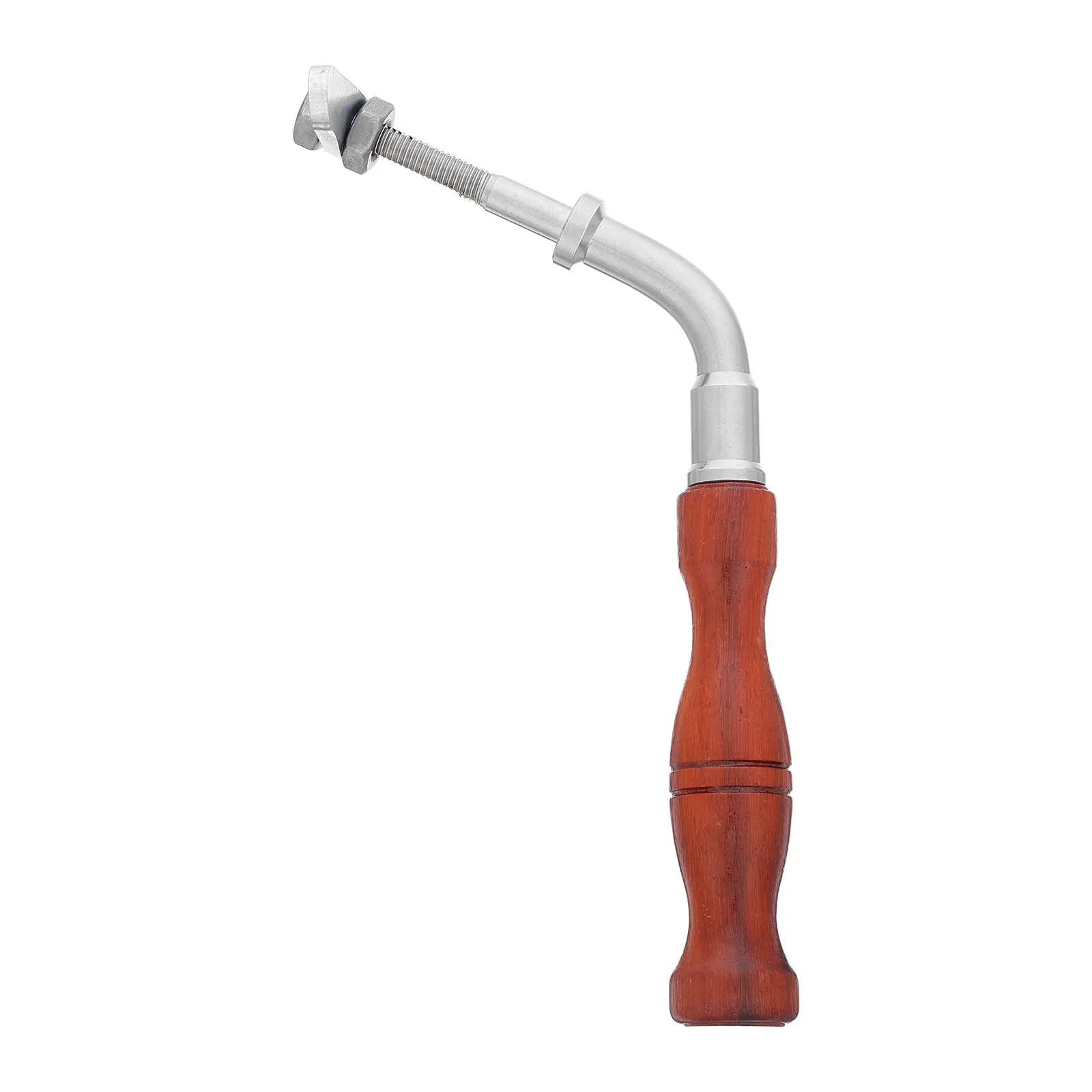 Heat Resistant Stove Door Pull Handle Fireplace Metal Handles Boiler Door Burner Assembly for Stove Replacement Parts Hardware