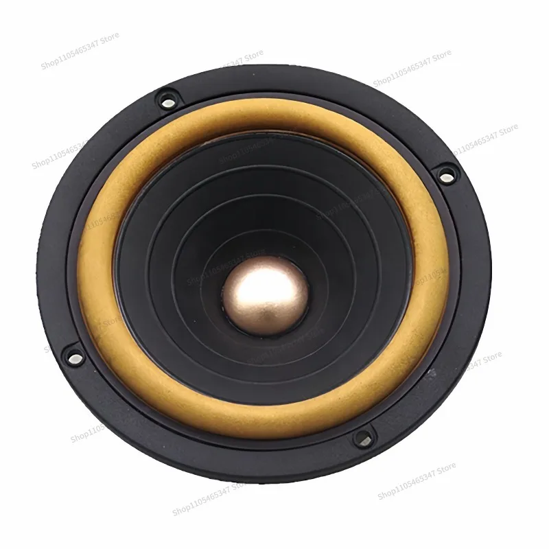 For 5-Inch HIFI Full-range Speaker, Cast Aluminum Basin Holder 610 Leather Edge Paper Basin