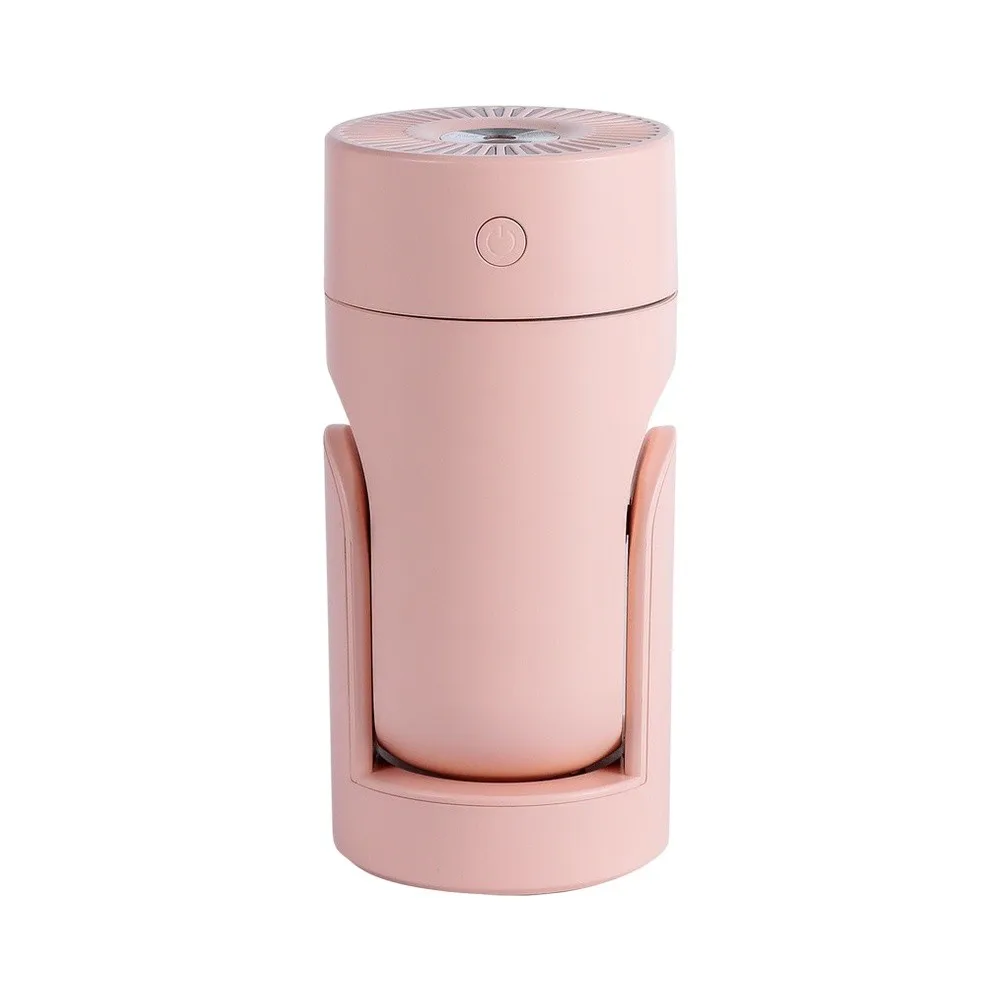 Colorful USB Humidifier With Shaking Head Timer Ambient Light Silent Operation Home Decor Office Bedroom Air Moisture Accessory