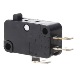 KW7-0C AC125V/250V 15A Micro Limit Switch Replacement 1NO+1NC SPDT Snap Action Button Push for Microwave Oven Door DropShipping