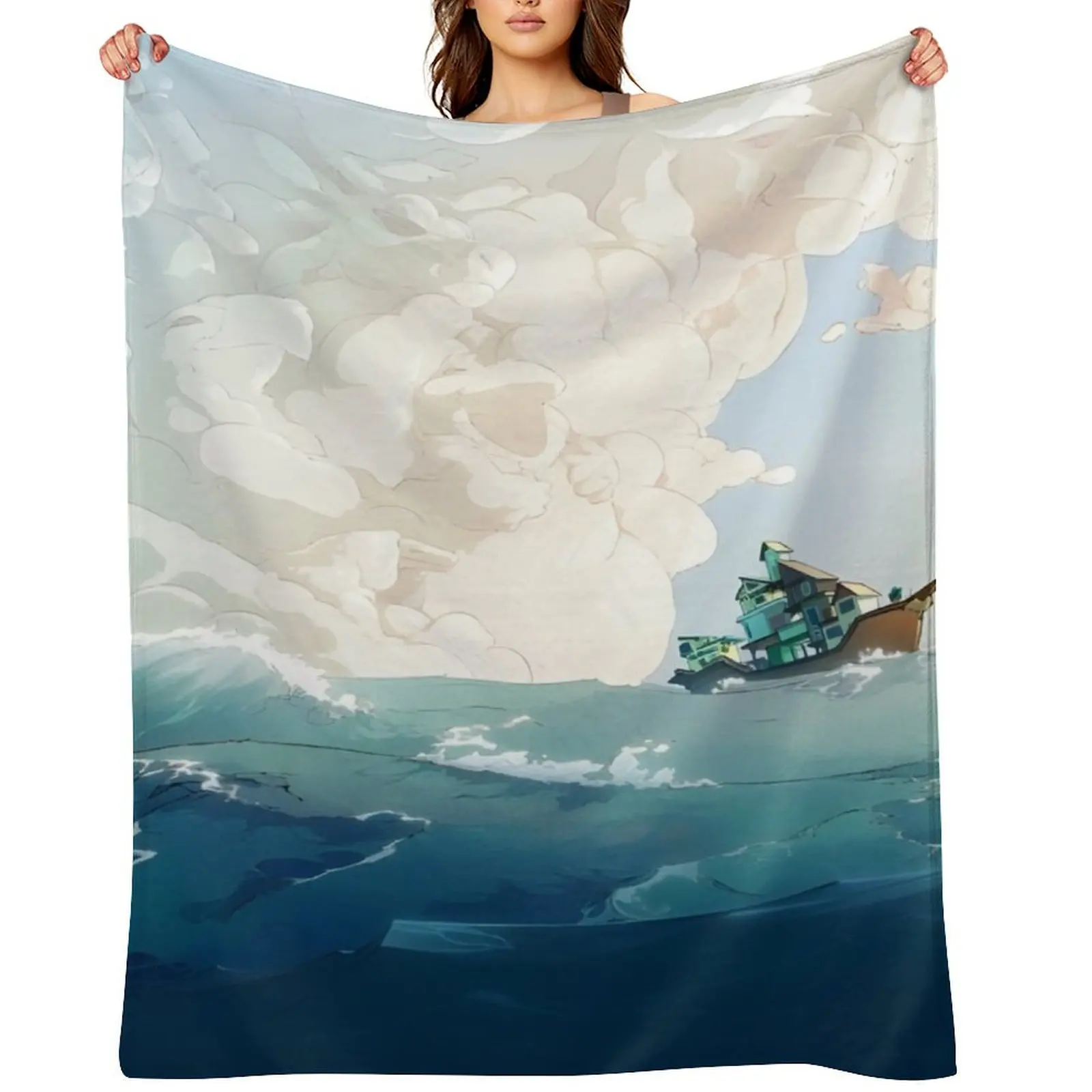 

Spiritfarer - Cover Image Throw Blanket Extra Large Throw Stuffeds for babies for winter Blankets