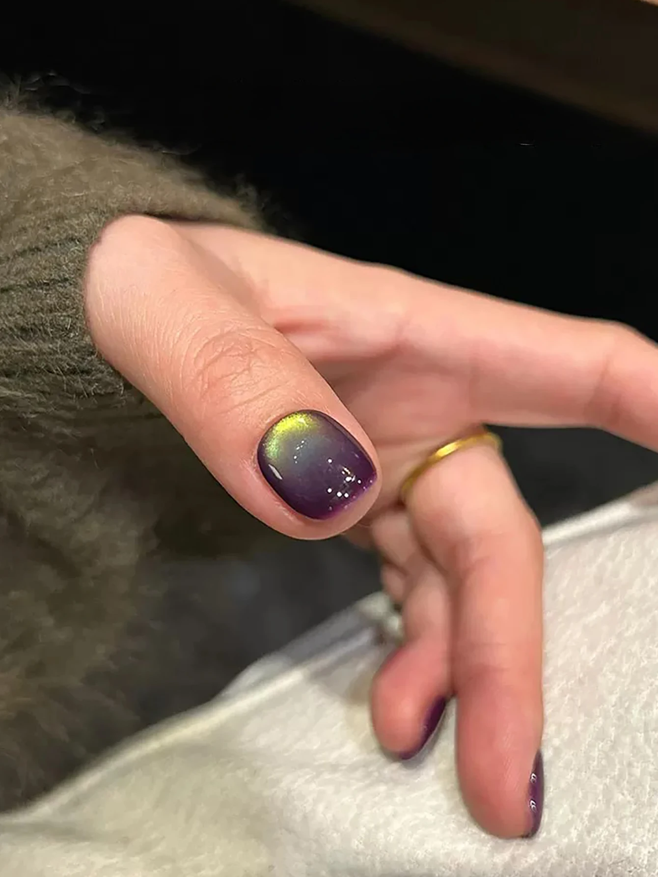 WS 10ml フルーツグリーンパープルキャットマグネティックジェルネイルポリッシュ 2025年新発売 ホワイトニンググアバグレープガラスビーズネイルニス用品