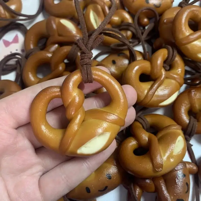 Handmade Bread Pendant Rope Material Accessories Deer Skin Bracelet Necklace Rope DIY Sewing Crafts Ribbon Silk Thread