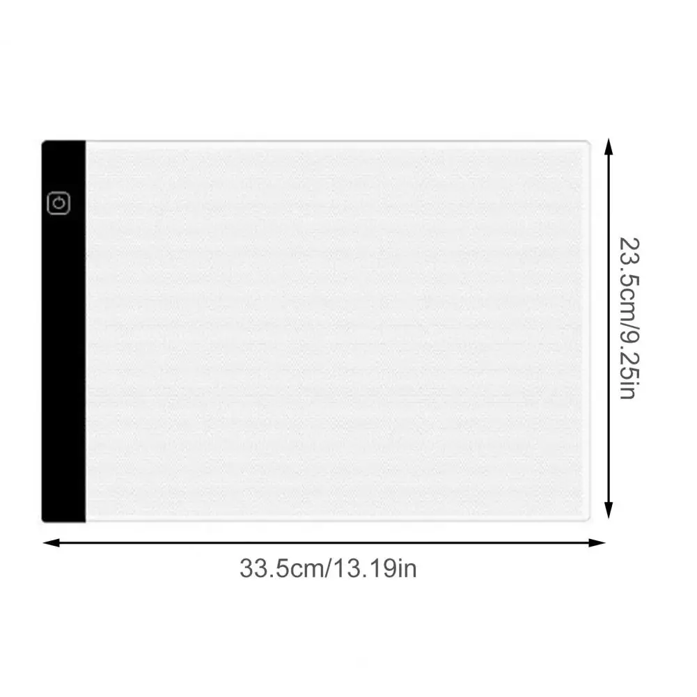 LED-Kopiertafel, A4-Zeichenbrett, Malschablonen, Animation, ultradünne Kopierwerkzeuge, einstellbare Helligkeit, A4-Tracing-Brett