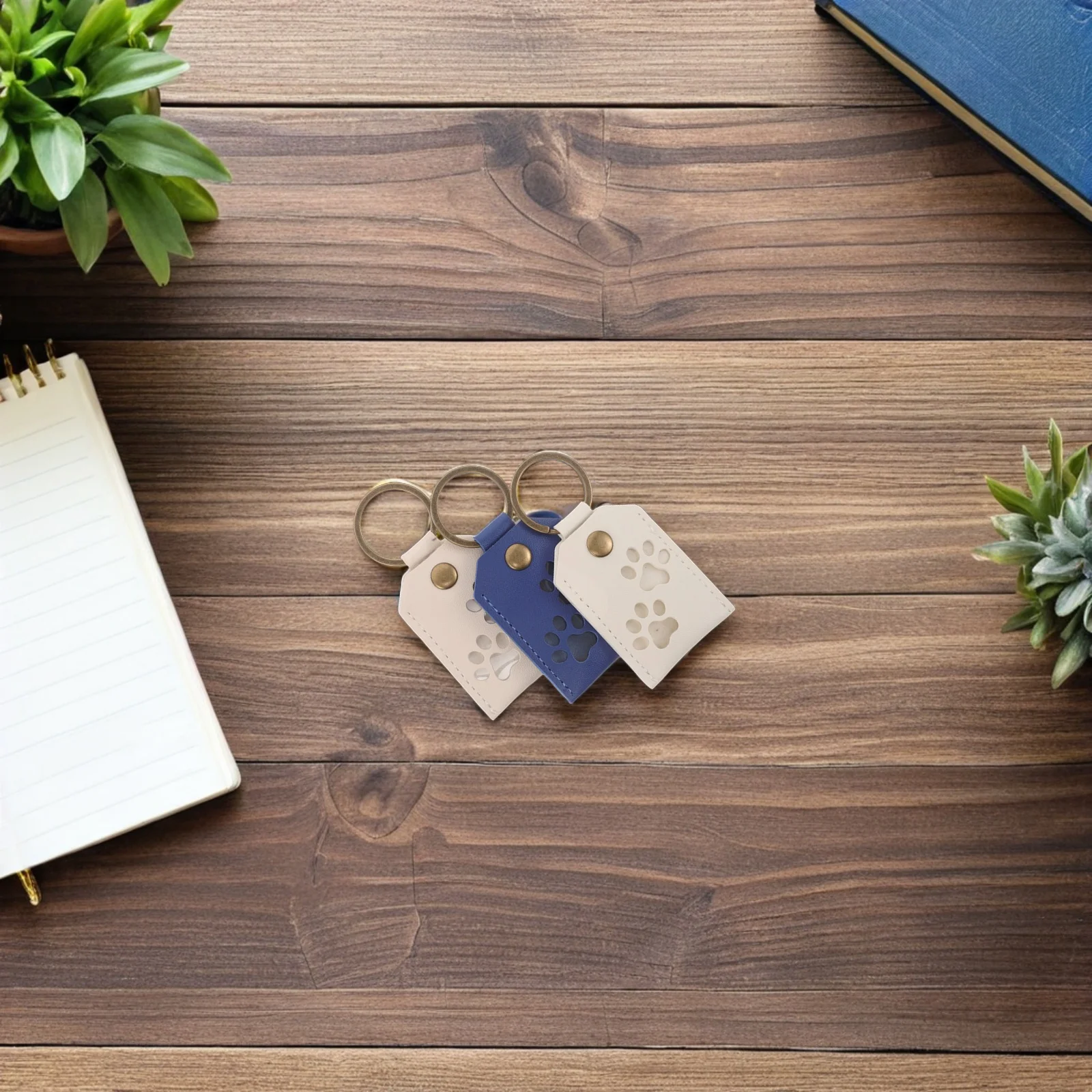 

3 Pcs Pet Memorial Keychain Puppy Hair Storage Dog Cat Pendant Transparent Keepsake