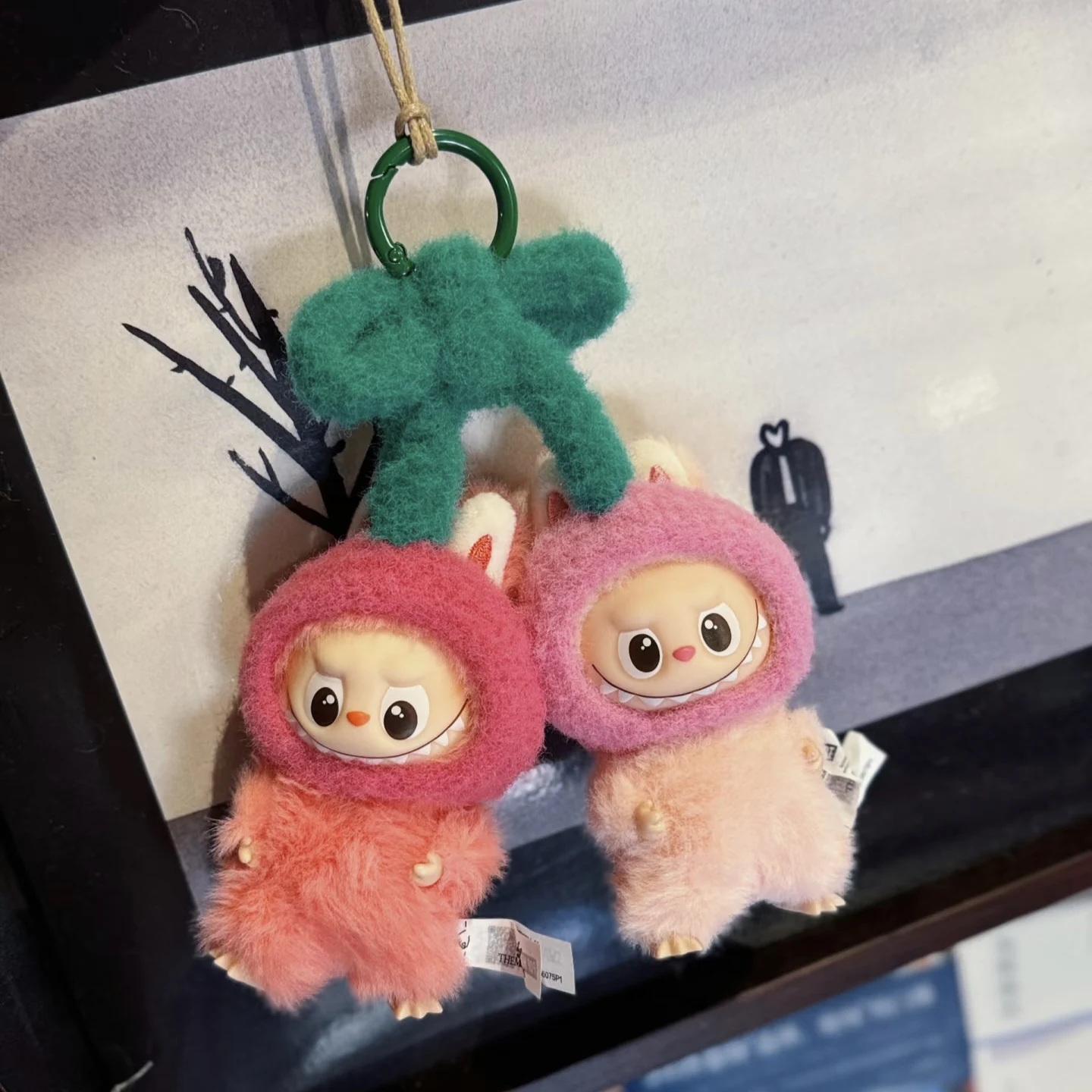 

Для 10,5 см Labubu 4,0, булавка с монстрами для любви, серия кукольной одежды, набор кукол Labubu Cherry, шляпа, аксессуары для одежды Labubu