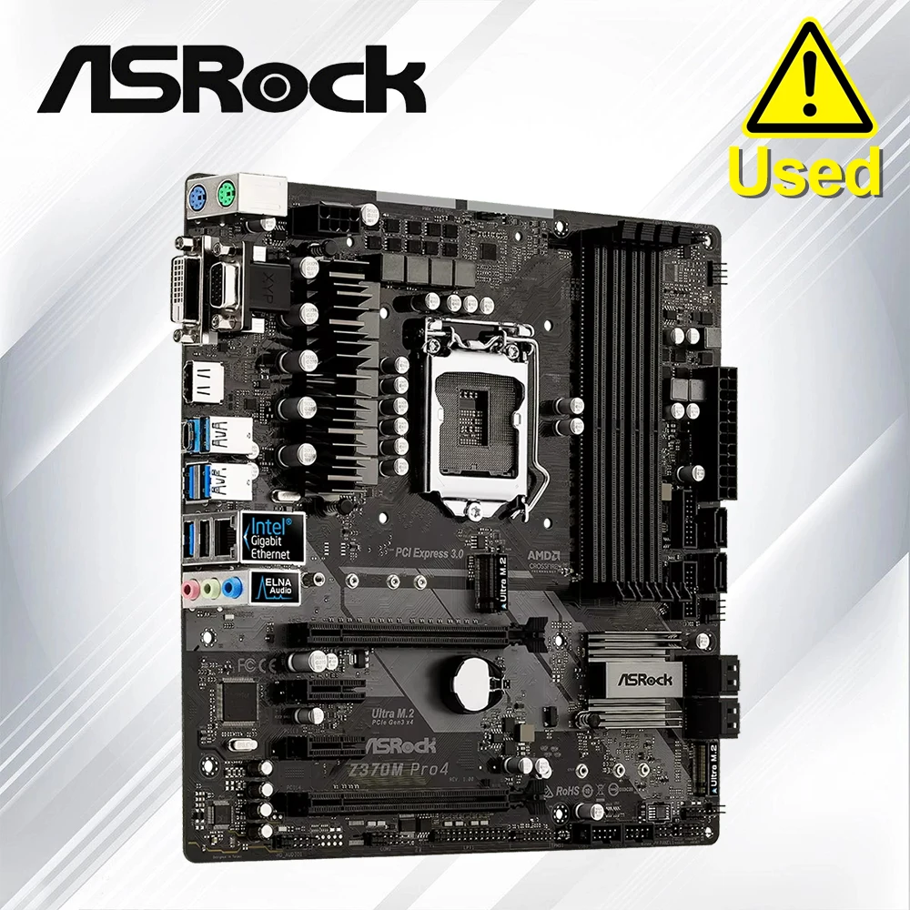 Asrock Z370M PRO4 E…