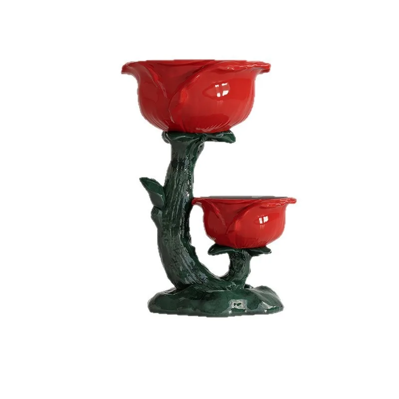 

Double rose side sofa living room movable bedside corner small coffee table