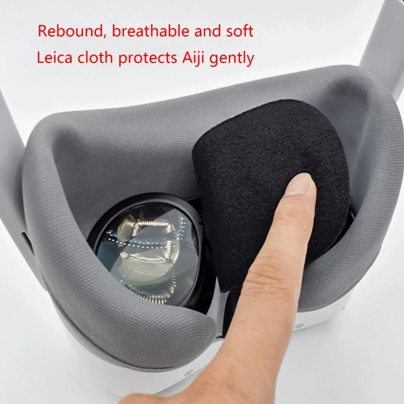 Shock-resistant VR Glasses Len Protective Cover for Pico 4 VR Headset Glasses Lens Caps VR Dustproof Caps Accessories