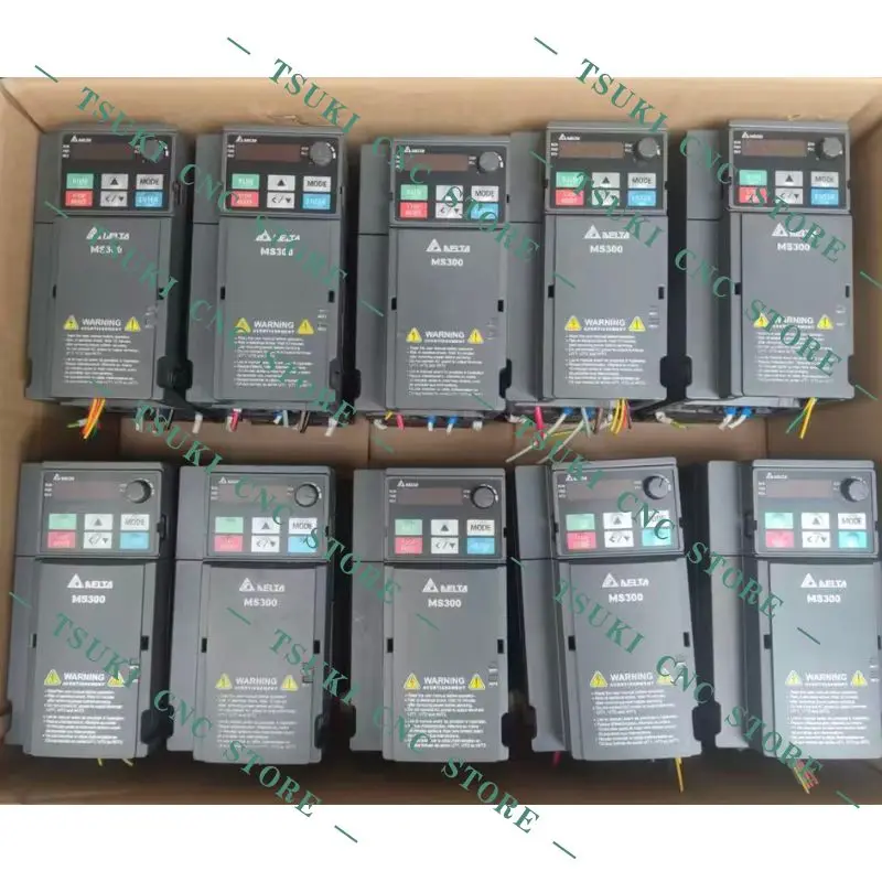 Second hand VFD9A0MS43ANSAA 3.7KW inverter tested OK and shipped quickly