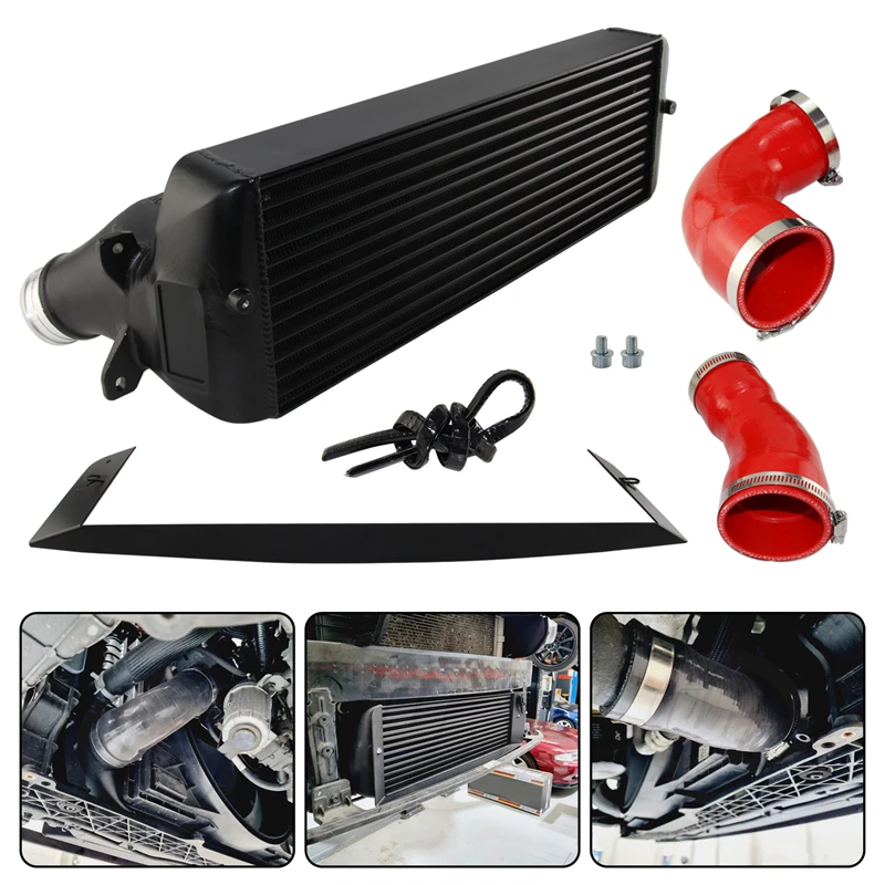 Black/Blue/Red Intercooler Kit Competition Gen.2 For Hyundai I30N 2017-2020 High-performance