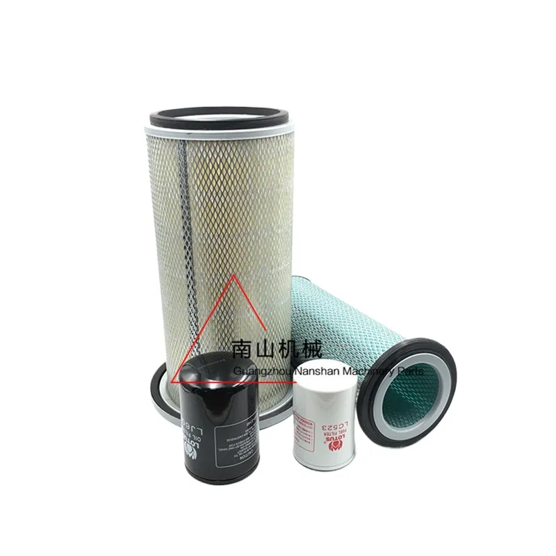 

For Komatsu PC120-5/120-6 air filter oil diesel grid 4D102 engine filter excavator accessories