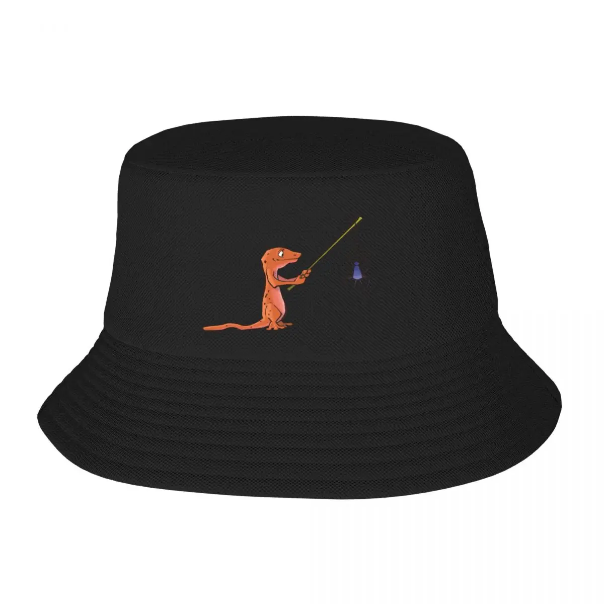 

Fishing Gecko Bucket Hat Sports Caps Hip Hop Golf Hat Luxury Brand Sun Hats For Women Men's