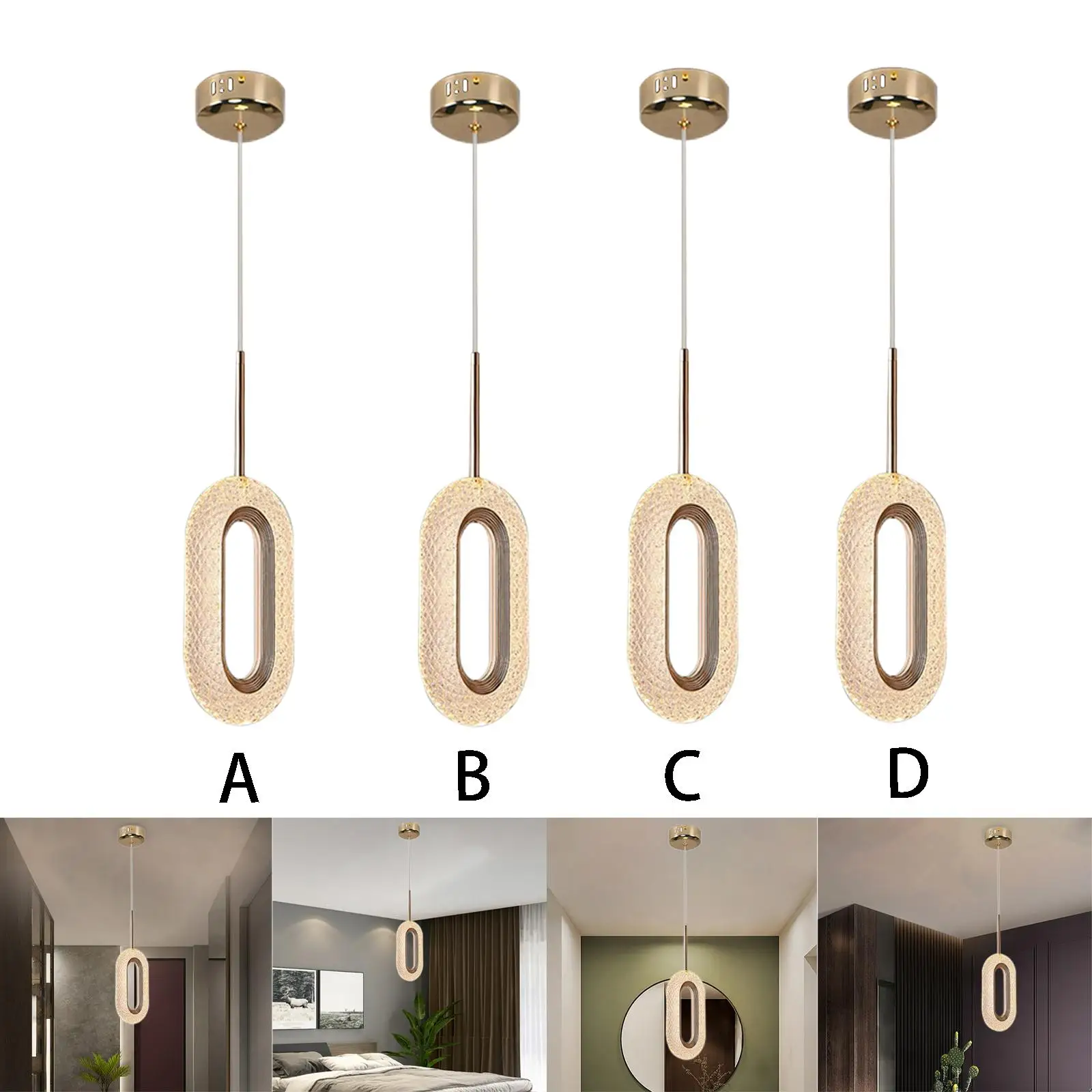 Kitchen Pendant Lamp Chandelier, for Bedroom, Kitchen, Entryway ,Bathroom Modern Style