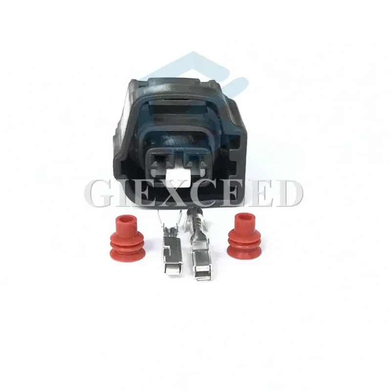 2 Sets 2 Pin AC Assembly 7283-7028-30 Gearbox Socket BNC Reversing Lamp Plug Temperature Sensor Connector For Toyota 11070