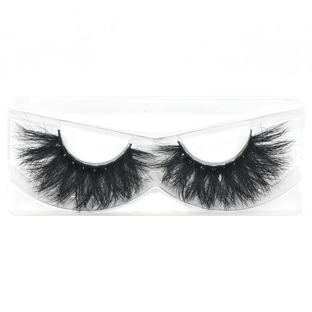 FOXESJI 3D Nerz-Wimpern Flauschige Hochvolumige Wimpernverlängerung Natürliche Zarte Volle Nerz-Kunstwimpern Großpackung Wimpern-Make-up – Detail 2