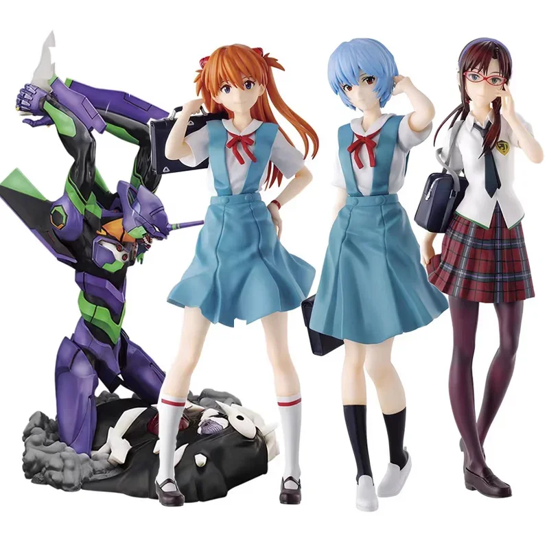 

Bandai Original Ichiban KUJI Asuka EVA Langley Soryu Ayanami Rei Anime Action Figure Toys For Boys Girls Children Birthday Gifts