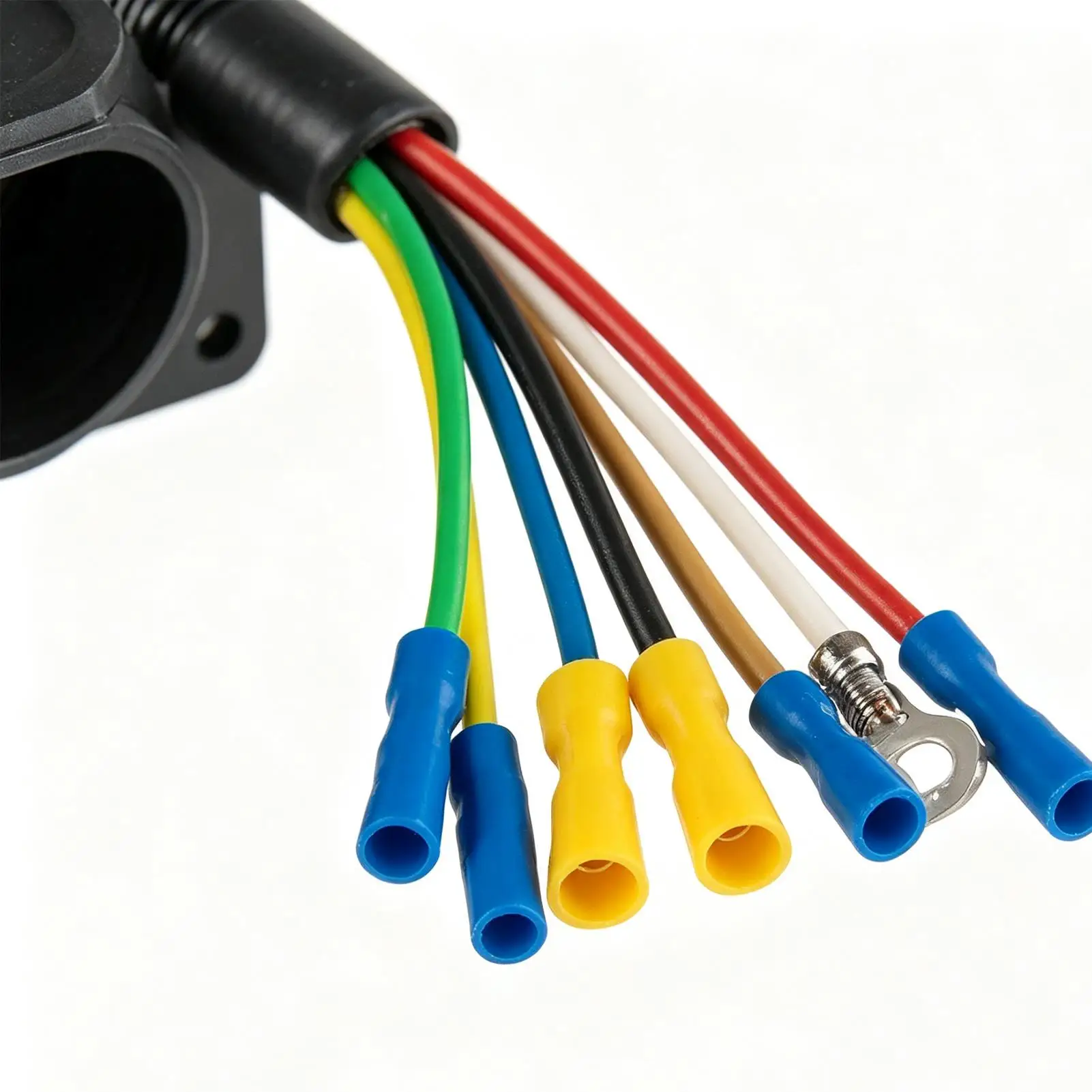 trailer-adapter-7-pin-wire-converter-with-mounting-bracket-trailer-wire-adapter-for-rv-factory-caravan-tow-truck-car-automotive