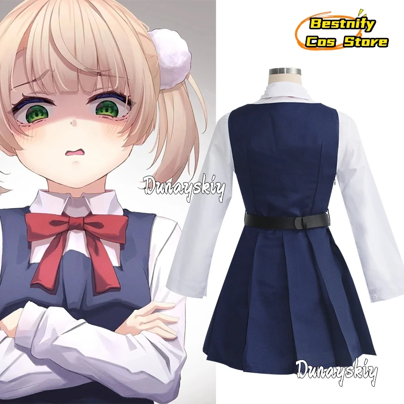 Shigure Ui Cosplay Kostüm Mitaka Asa Cos Kleidung Perücke JK Mädchen Schuluniform Nette Kawaii Kleid XS-XXXL Outfits Für Anime Party