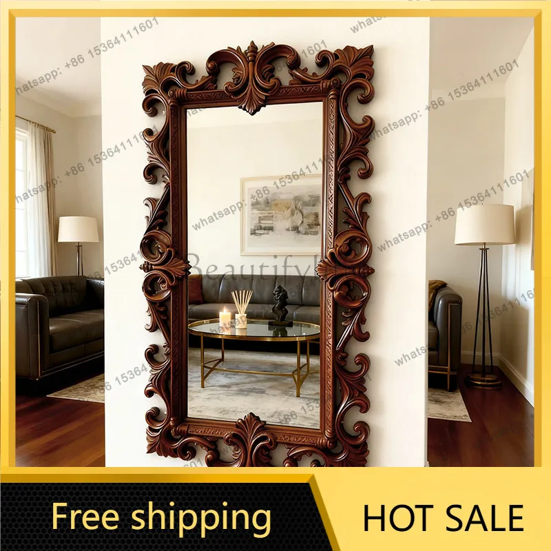 Hanging Big Decorative Mirrors Vintage Nordic Living Room Mirrors Full Body Design Princess Espejos