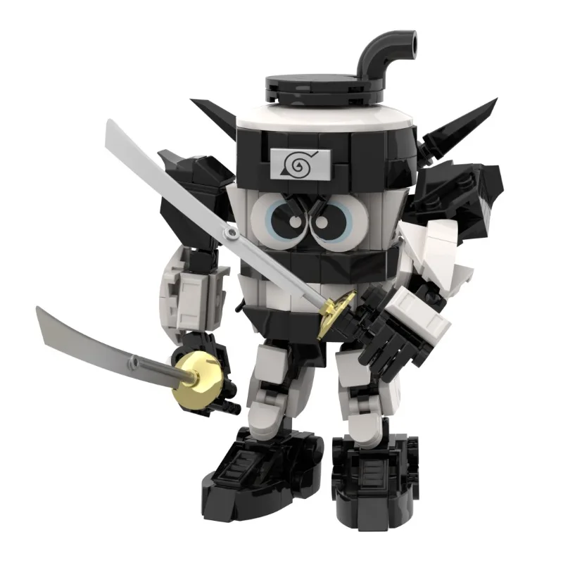 Kit de construction mécanique Ninja mythique 336 pièces, modèle de guerrier légendaire pour adolescents et adultes, cadeau de collection Compatible MOC