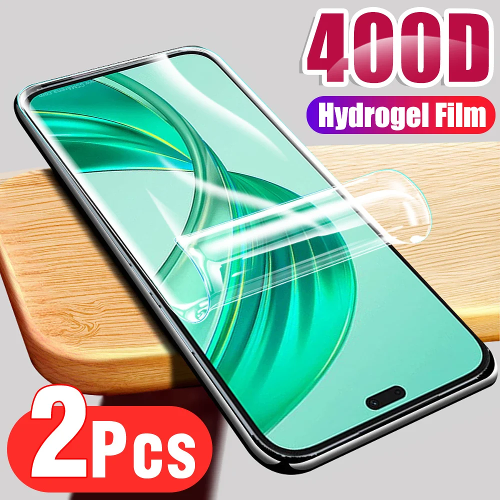 2PCS Full Cover Hydrogel Film For Honor X8b 4G Protective Soft Film Honar X8b X 8b X8 b HonorX8b 4G 6.7inches Screen Protectors