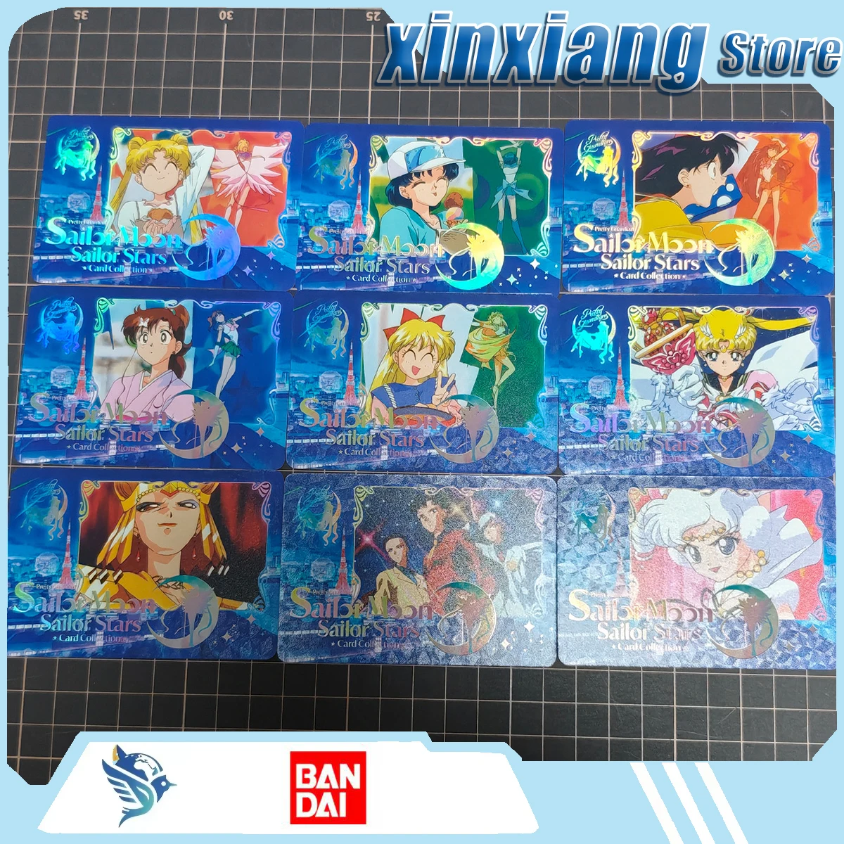 

Bandai Sailor Moon Collectible Cards Horizontal series flashcards surprises comics souvenirs trendy toys animations decorations