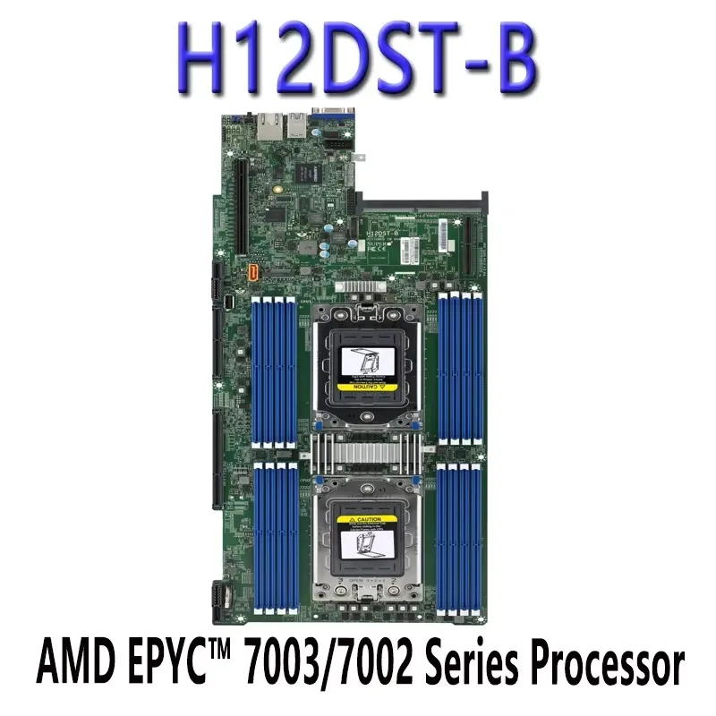 H12DST-B FOR Supermicro Motherboards DDR4-3200MHz,AMD EPYC™ 7003/7002 Series Processor processor Tested Well bofore shipping