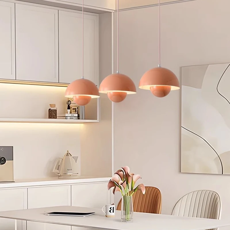 

Advanced Design Multi-Color Optional Creative Chandeliers Modern Bud Indoor Pendant Light for Bedroom Restaurant Decorative Lamp