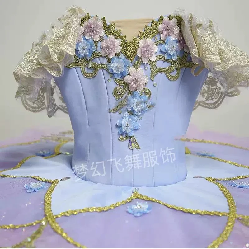 أنيقة المهنية الباليه توتو الكبار الطفل راقصة الباليه فستان فتاة الاطفال ملابس سوان المرحلة ارتداء هالوين ملابس رقص للنساء