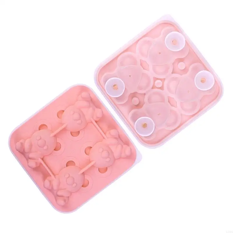 Silicone Ice Tray Unique Koala Ice Mold Reusable Ice Maker Making Tool for Soup Freezers Wine Juice