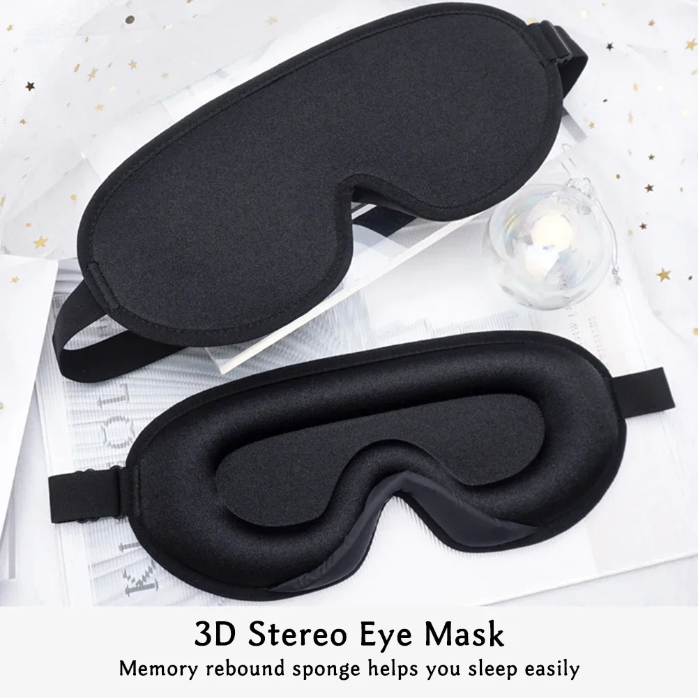 

3D Shading Breathable Sleep Eye Mask Blindfold Eyeshade Sleeping Mask Eye Patch Office Eye Mask Sleeping Aid Block Out Light