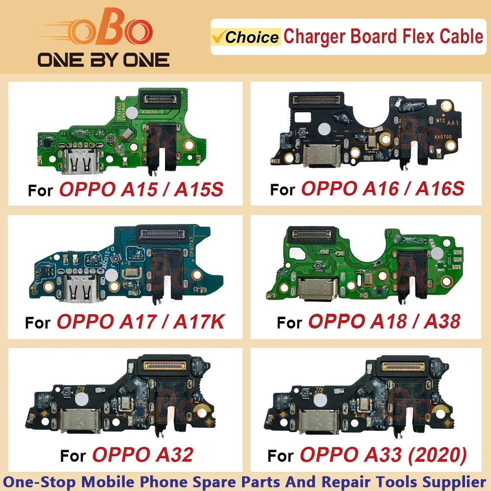 USB Charging Dock Board For Oppo A15 A16 A17 A18 A32 A33 A36 A38 Charger Socket Port jack plug Connector Flex Cable Repair (1PC)