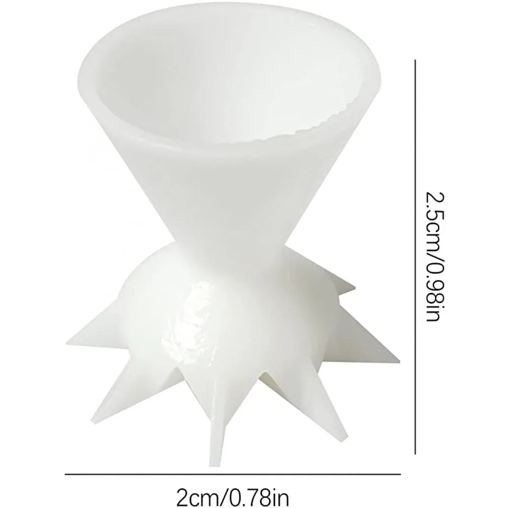 2/3 Pcs/Set Easy to Use Split Cup Mini 7-Leg Funnel Painting Pouring Paint Pouring Split Cup For Acrylic