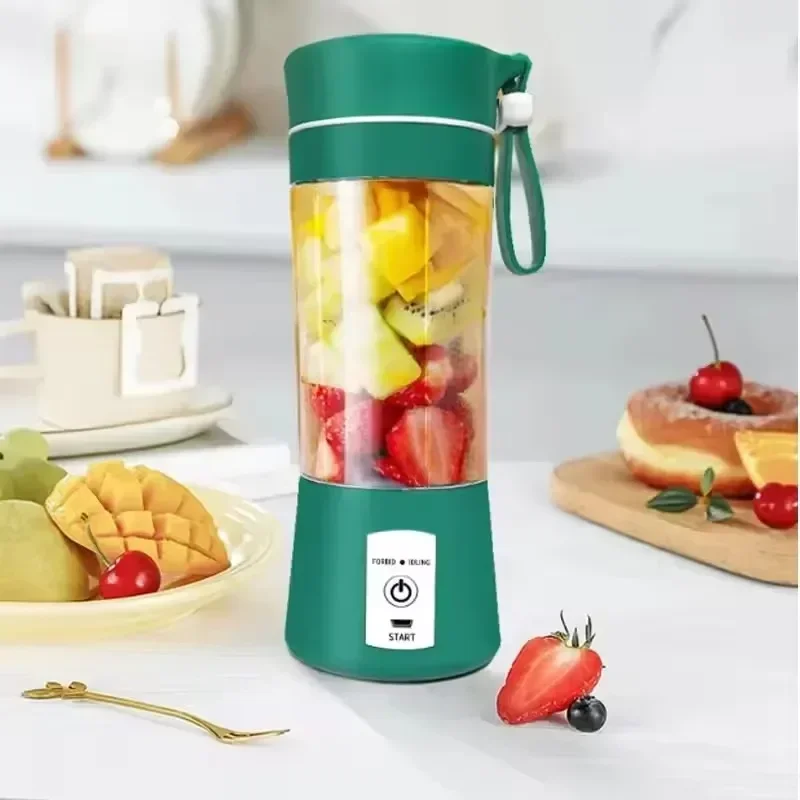 Spremiagrumi portatile multifunzione con batteria ricaricabile: tazza in PP di qualità CompactFood, ideale per la casa e in movimento