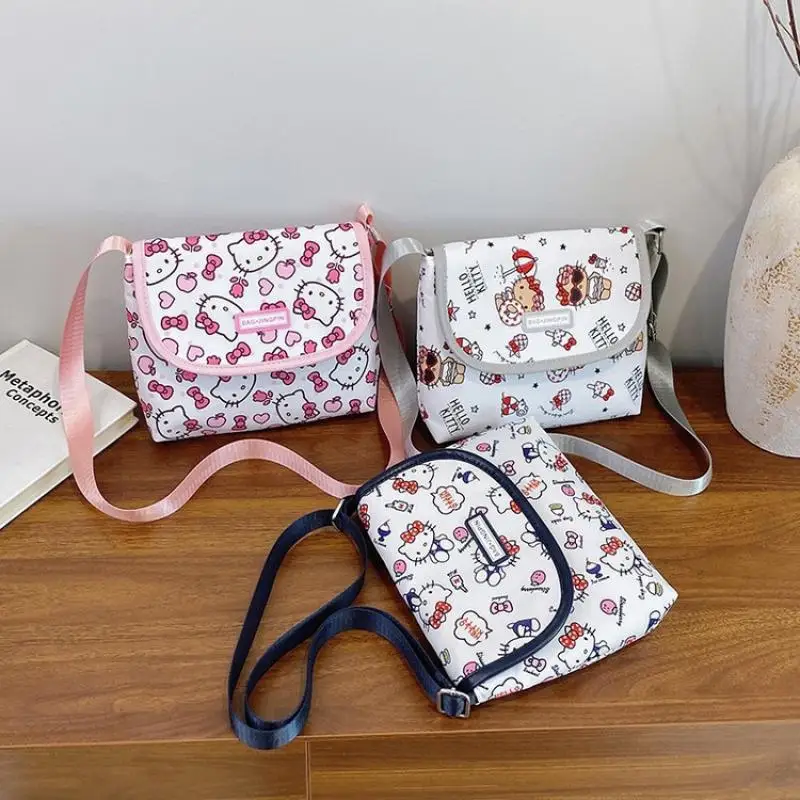 

Cute Cartoon Sanrios Hellokittys Shoulder Bag Messenger Bag Good-Looking Two Thousand and Twenty-Five New Fashion Festival Gift