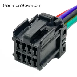 1 takım 8 Pin 174044-2 araba pencere kaldırıcı montaj fişi kablo demeti otomobil elektrik kablosu konnektörleri kablo ile