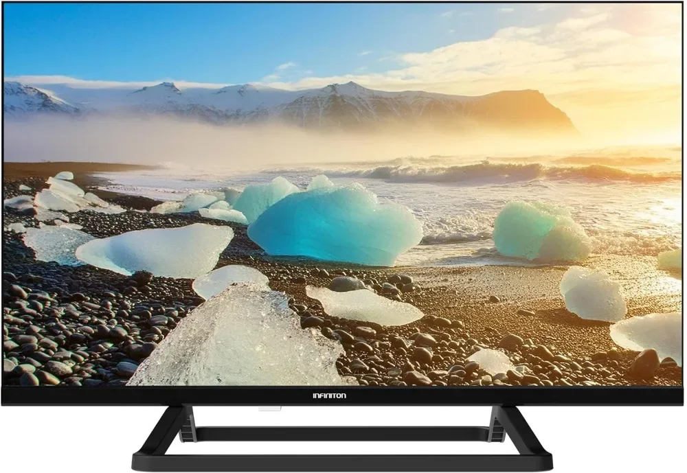 XMSJ-Infiniton TV LED 24 Pulgadas INTV A24G24 HD Google TV تلفزيون ذكي رسمي Chromecast DVB-T2 & DVB-S2 WiFi USB Grabador