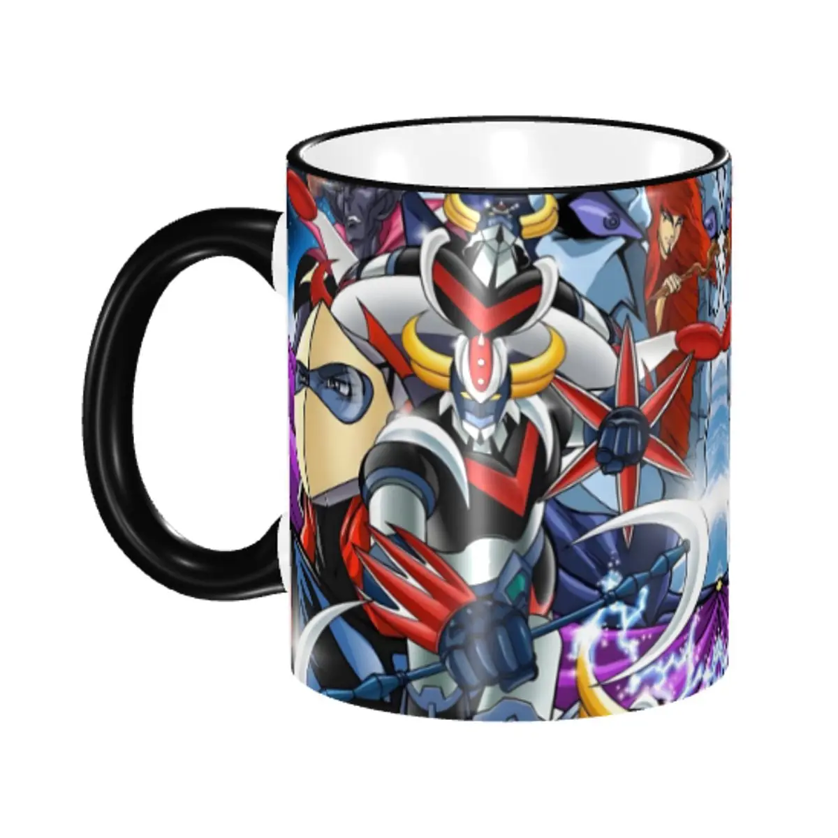 

Personalized DIY G-Grendizeres Ceramic Mug Anime Manga Goldrake Coffee Cup Creative Gift