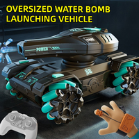 Remote Control Car Super Speed Tank Water Bomb Car Creative Four-wheel Drive Off-road Vehicle Children's Multiplayer Battle Toys