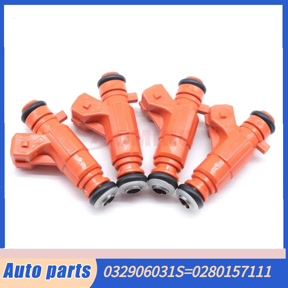 Inyectores de Combustible para Automóvil 0280157111 032906031S Compatibles con Volkswagen Gol Voyage 1.0L 8V 2007-2014