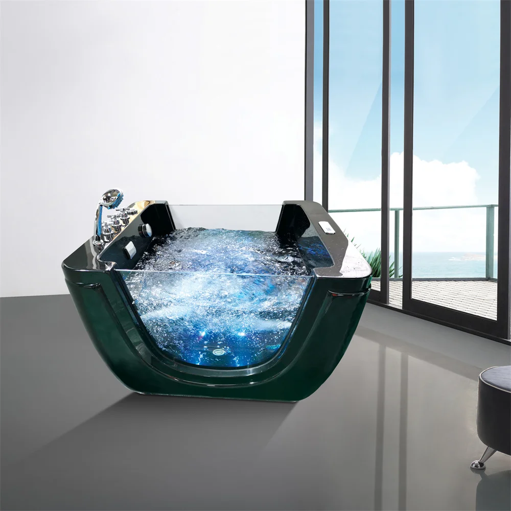 

Modern Small Size Baby Spa Freestanding Acrylic Massage Bathtub