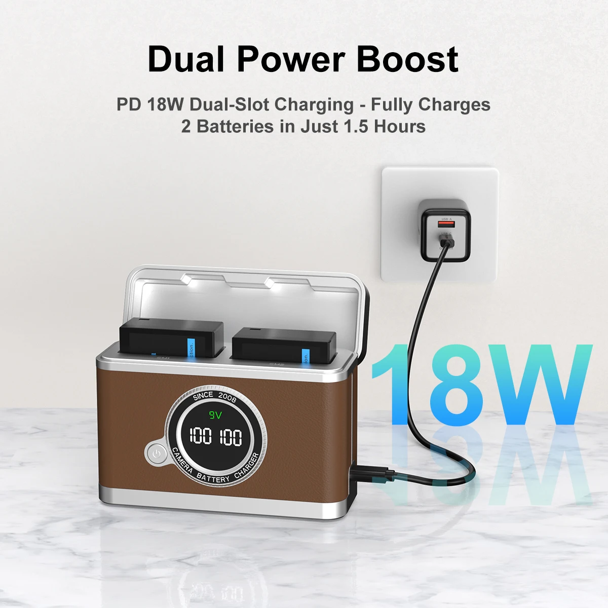 18W PD Fast Charger for NP-W12 - огляд і ціна Fujifilm Camera X-T30 Ii