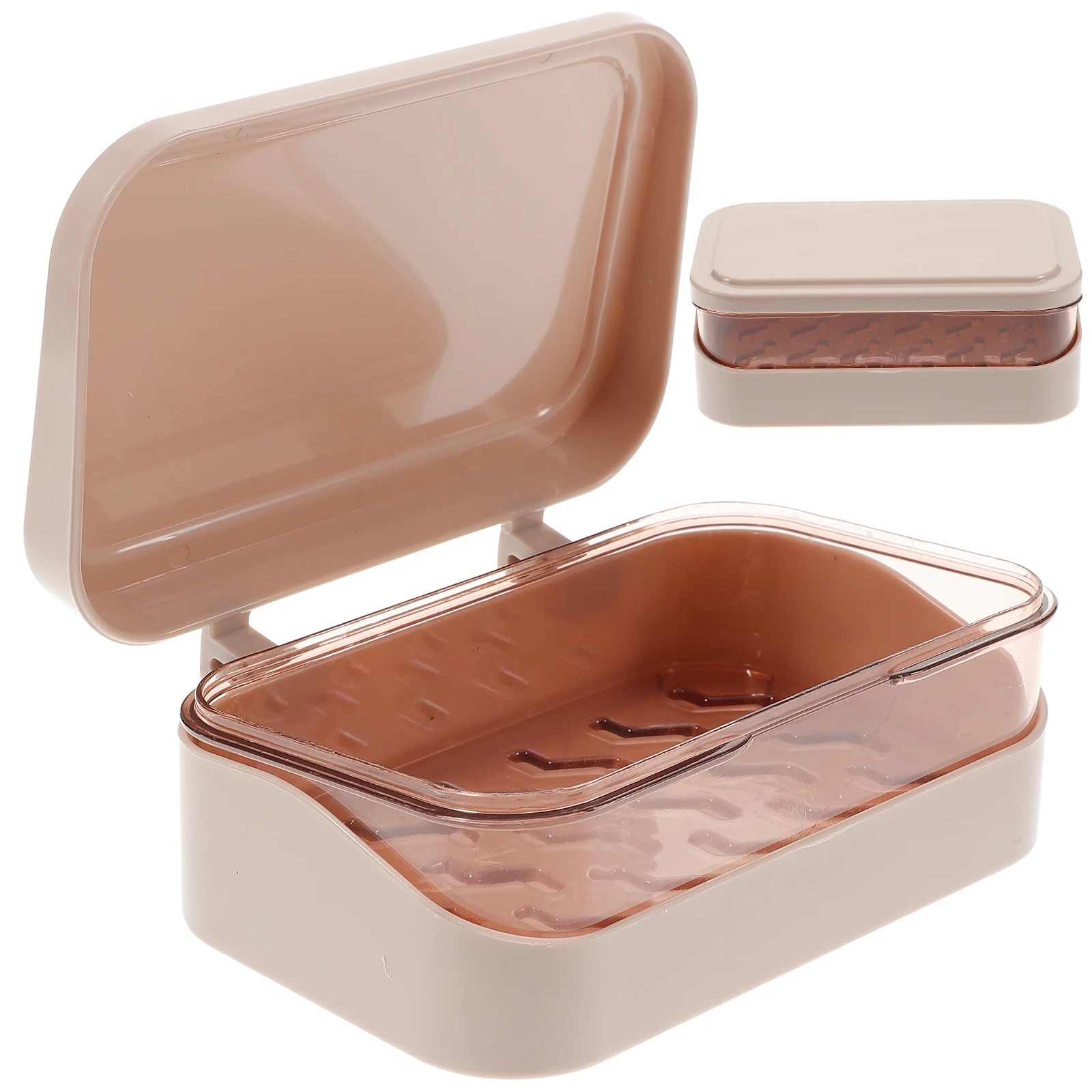 

Lid Holder Container Travel Shower Bar Soap Box Case Saver Kitchen Bathroom Storage Portable Soap Dish