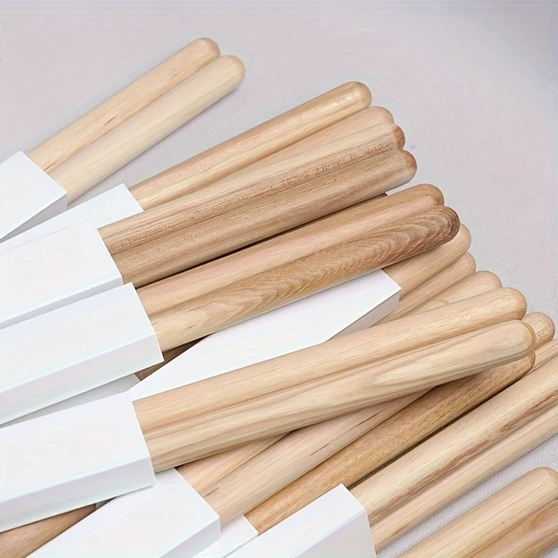 

Wholesale drumsticks for drum kits, drumsticks for beginners, practice drum kit 5A North American hickory drumsticks
