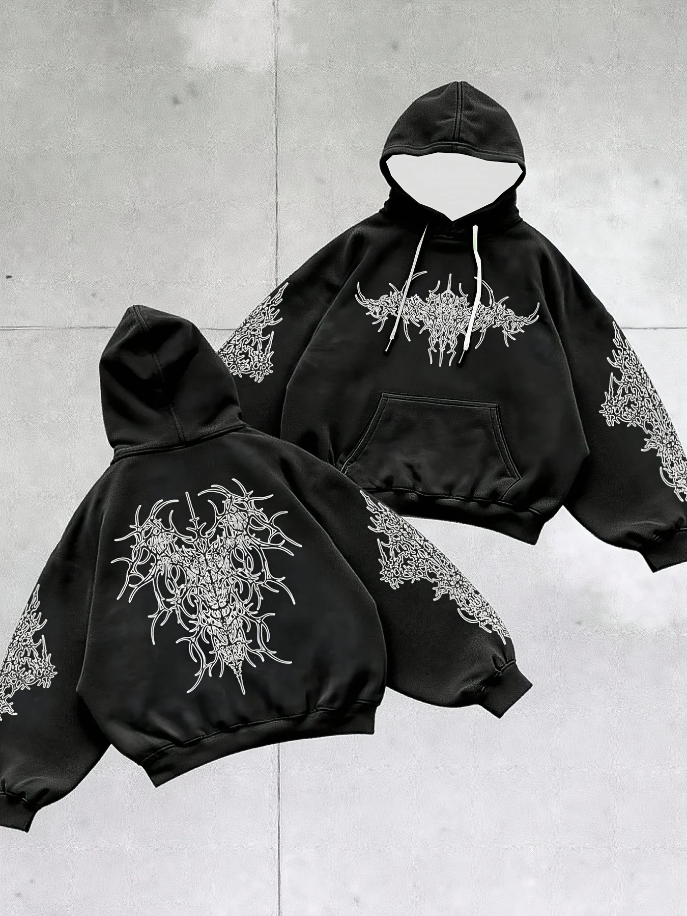 

25/26 Popular Autumn/winter Hoodie American Y2K Harajuku Trend Men's Casual Street Plus Women's Hoodie Suitable for Adults