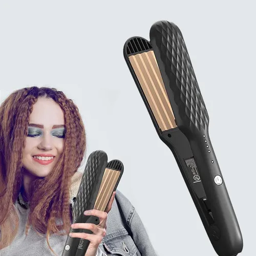 Imagen 1 del producto Plancha para el cabello 3D, rizador voluminizador profesional, permanente de maíz, férula esponjosa, herramientas de peinado de hierro plano