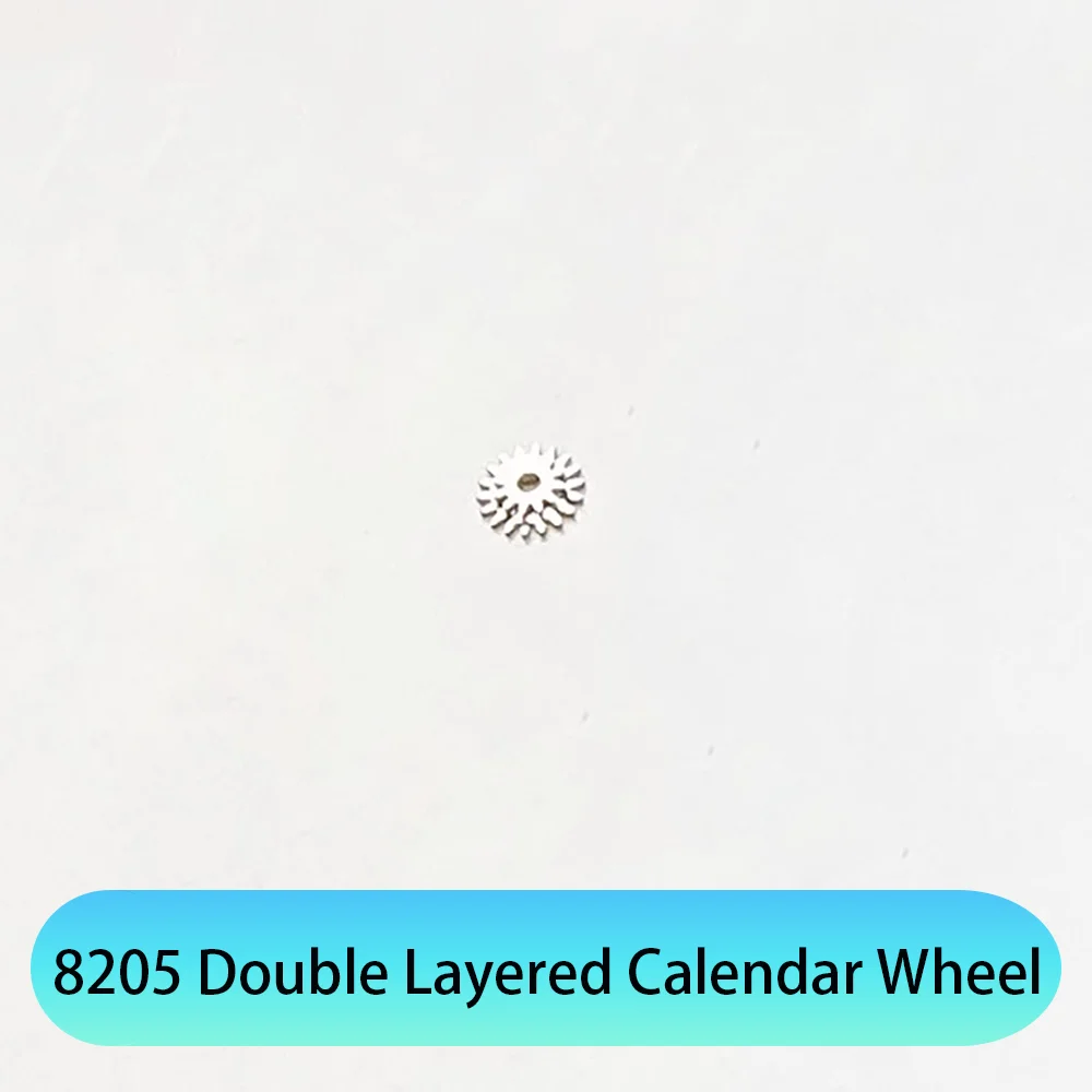Watch Accessories Suitable for 8205 Movement Double Layered Calendar Wheel Repair Parts