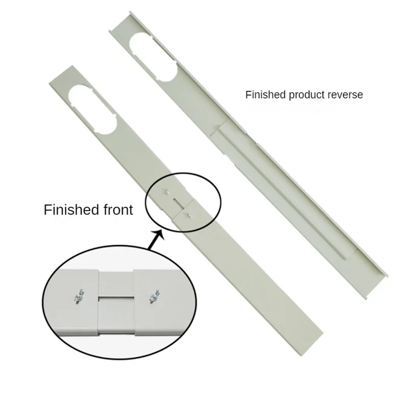 Peças de eletrodomésticos 3 peças placa de kit de janela portátil ajustável para peças sobressalentes de ar condicionado acessório de janela de ar condicionado-55C