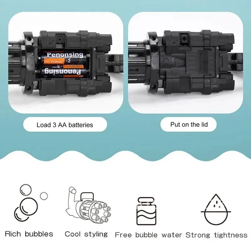 子供のおもちゃ電動バブルマシン自動お風呂のおもちゃガトリングバブルガンプラスチックガムボーイ浴槽浴室水ゲーム子供のため